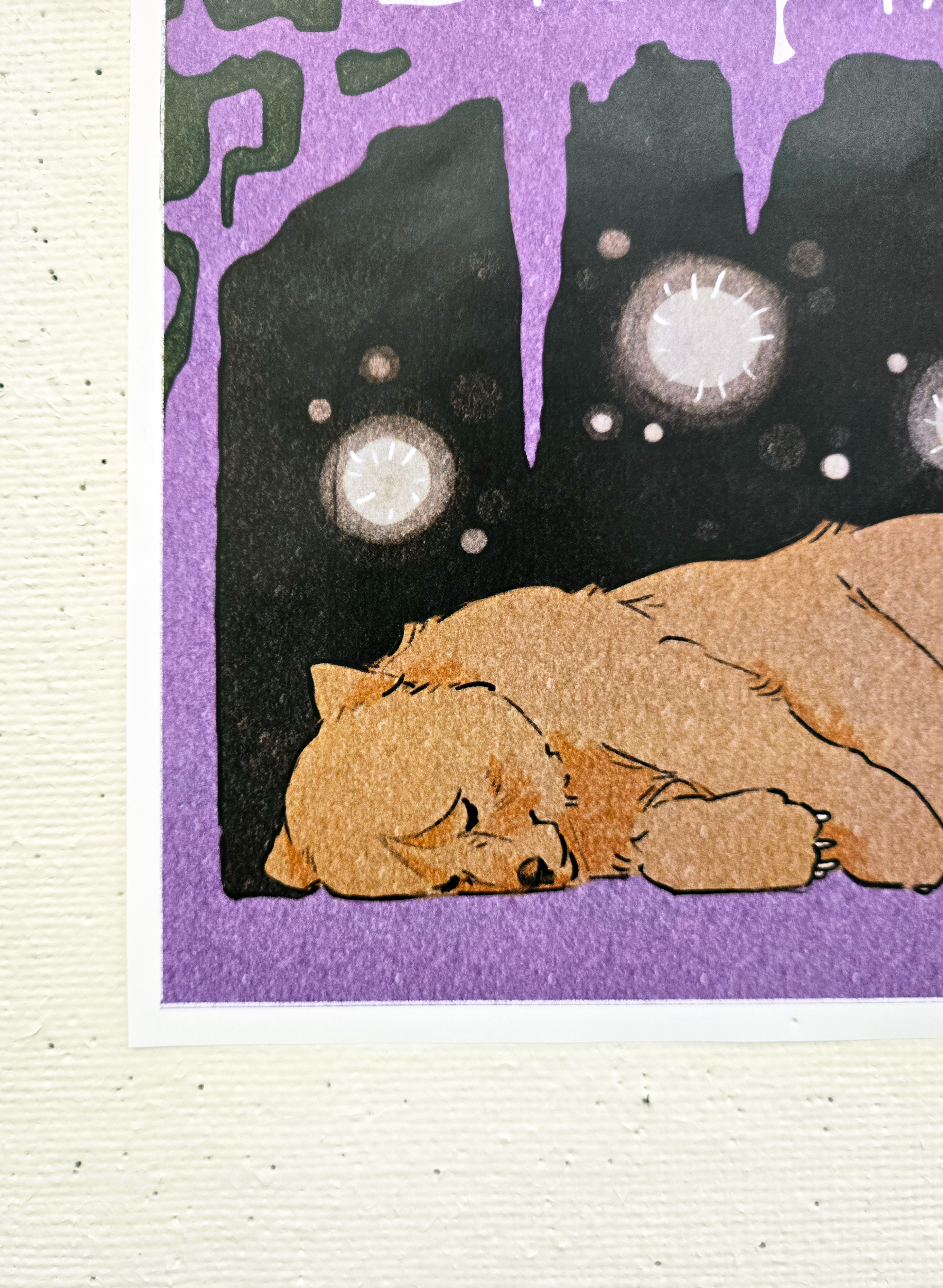 The Bear Is Sleeping Detail