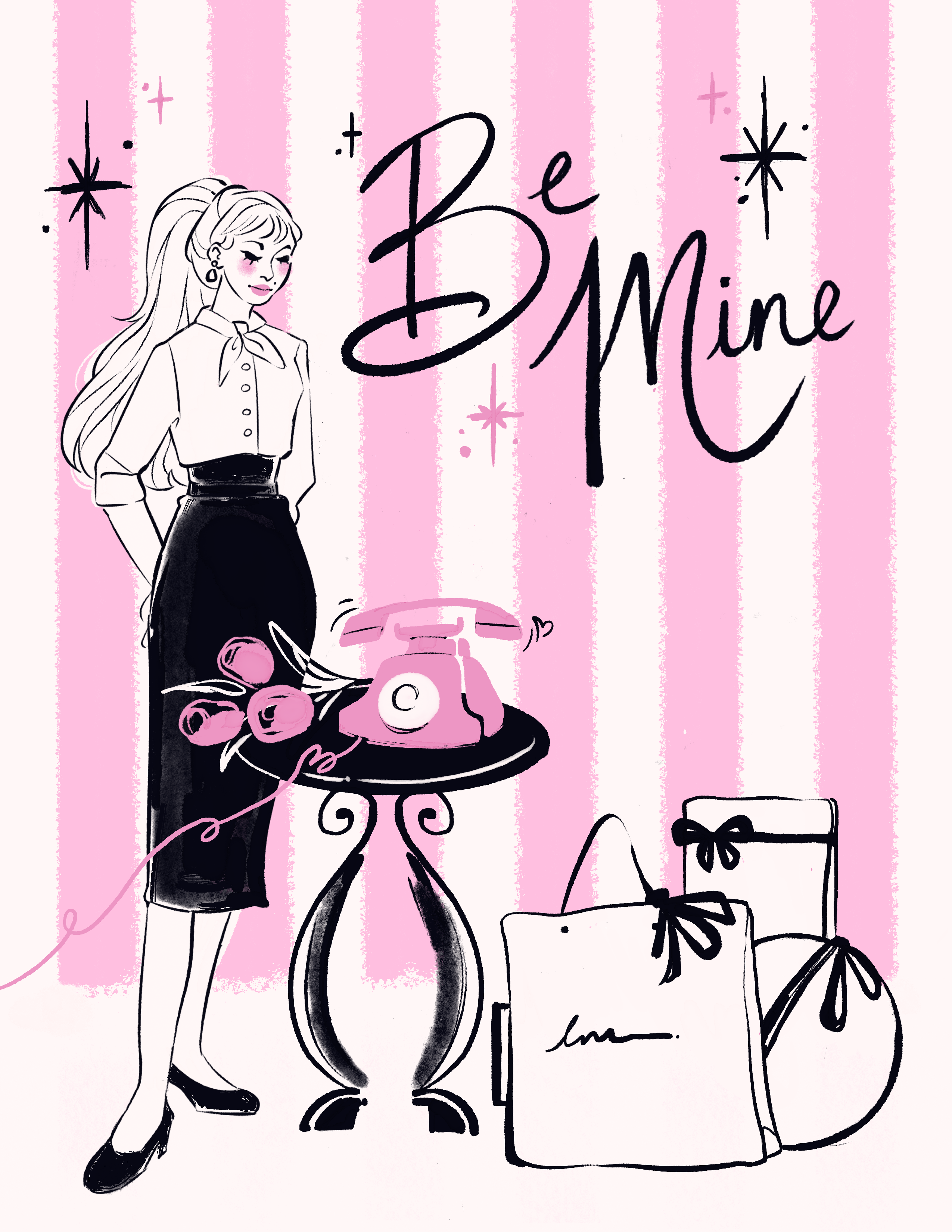 Be Mine Gift Bag